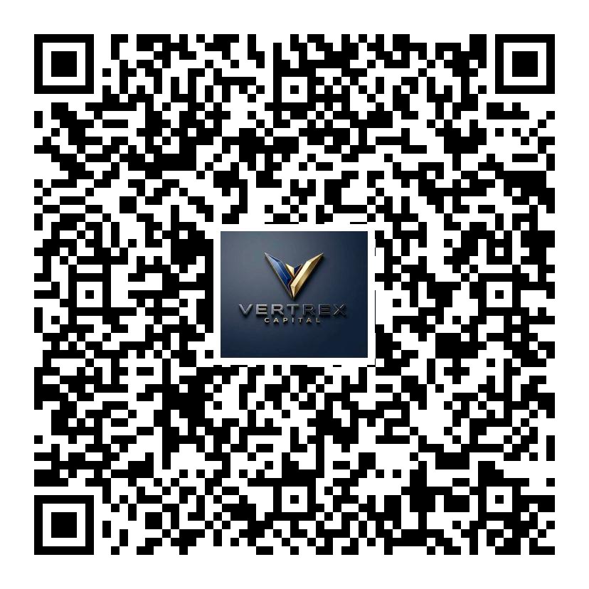 Código QR para conocer más sobre Vertrex Capital